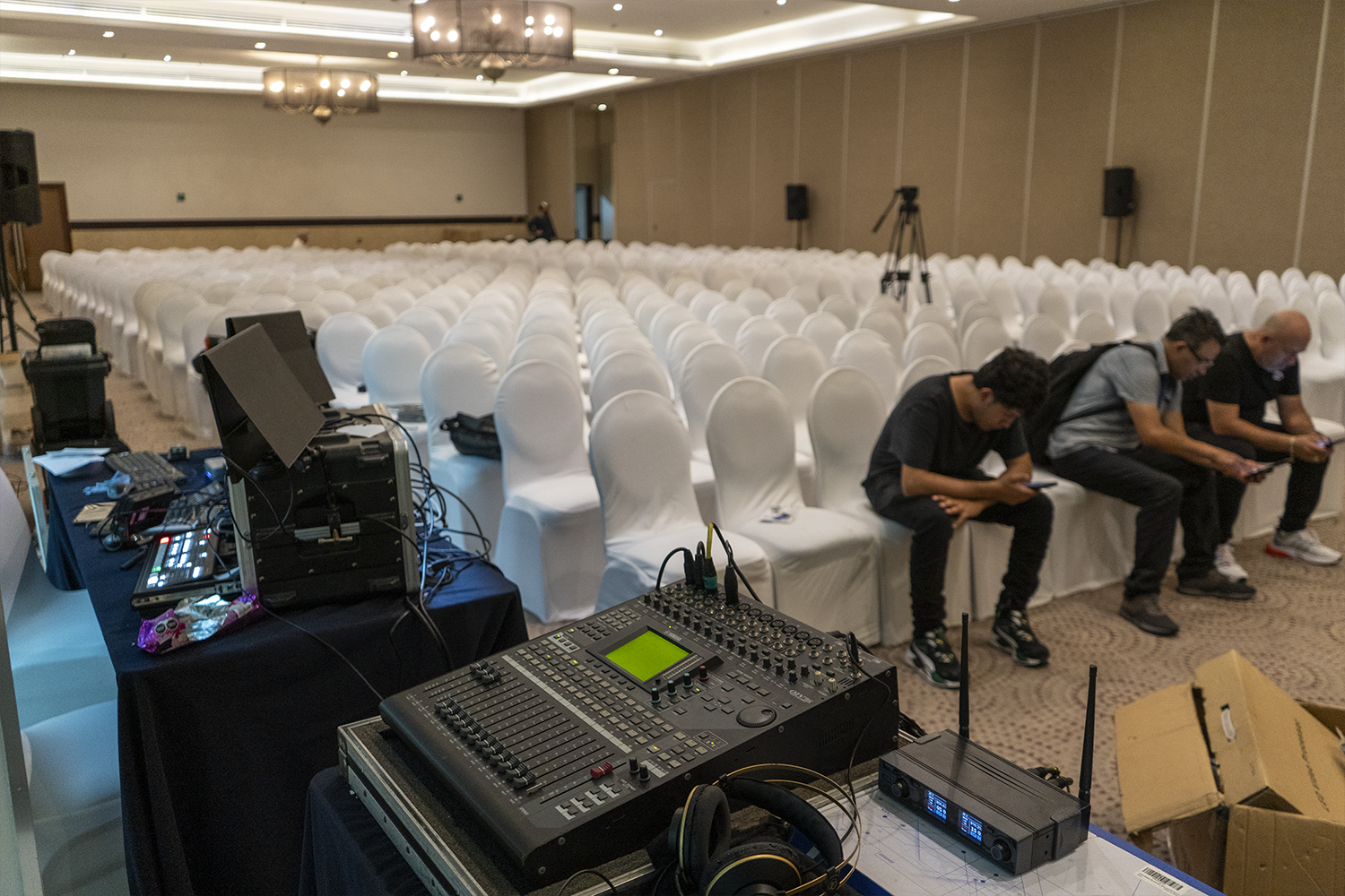 Área técnica y control de producción del Congreso Nacional de Nefrología 2023