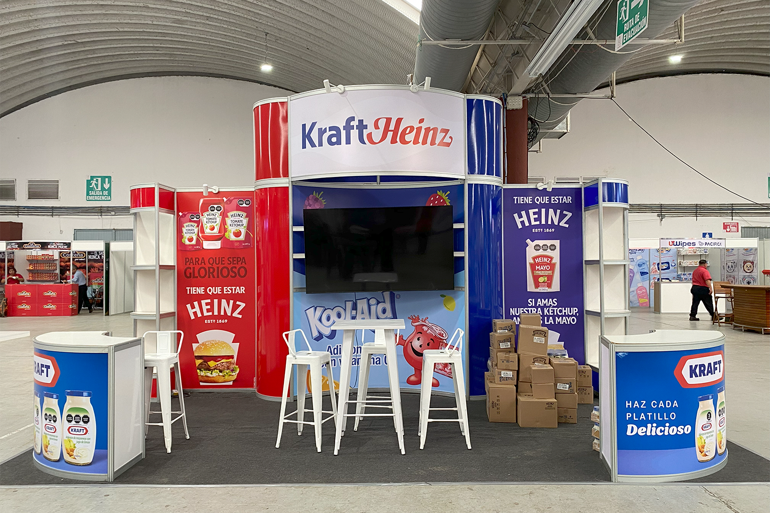 Stands modulares en EXPO SANCHEZ 2024