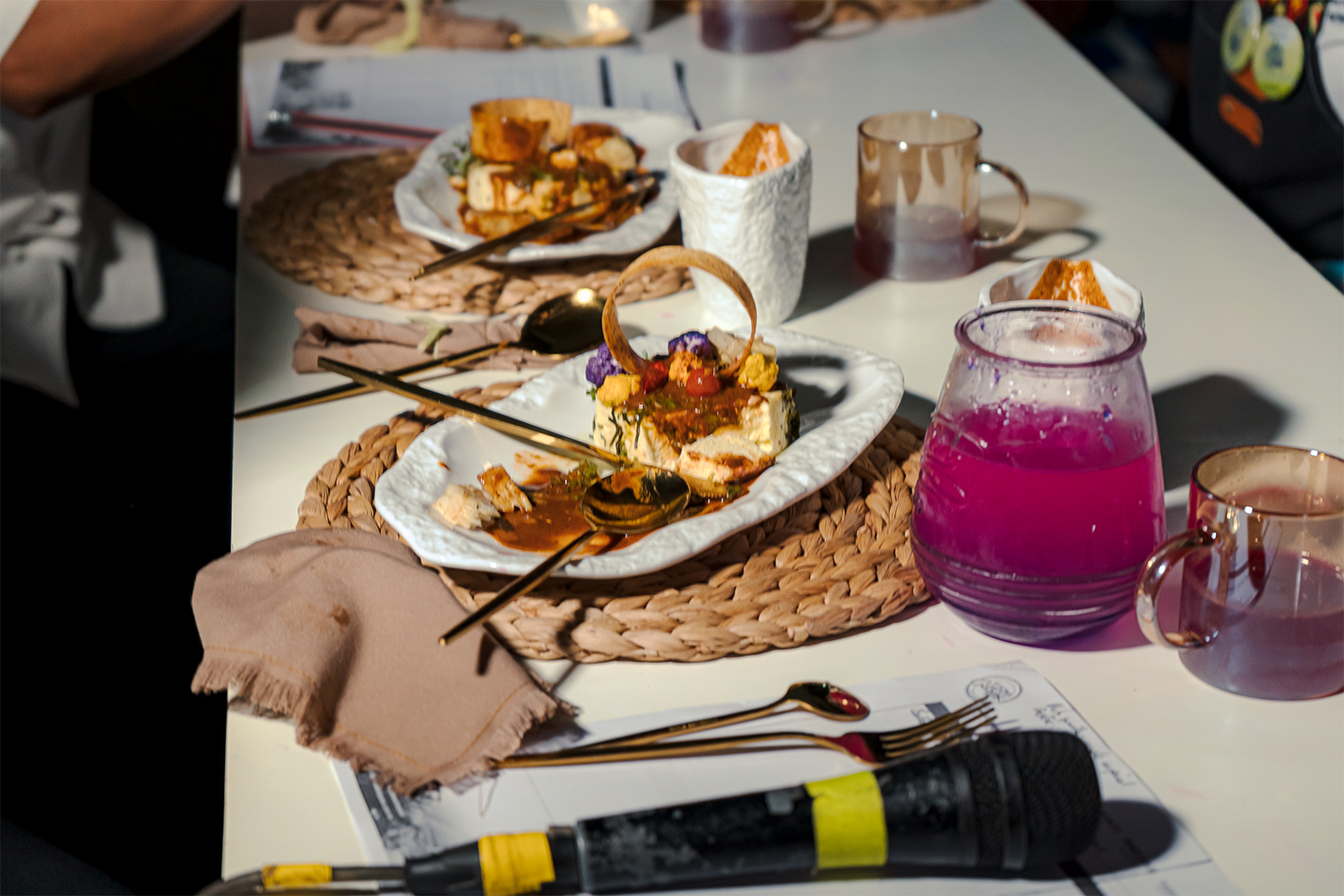 Chefs participantes posando en el concurso de cocina del Festival 2023.