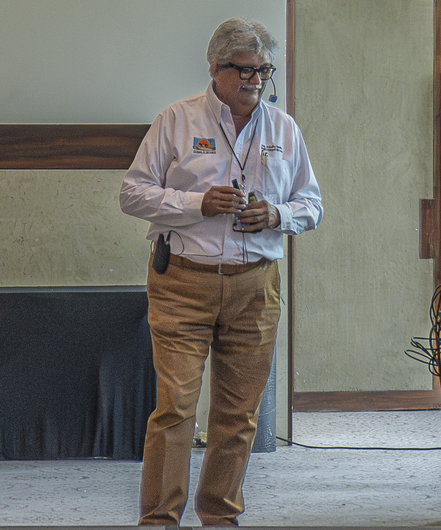 Conferencista durante GANARE 2025