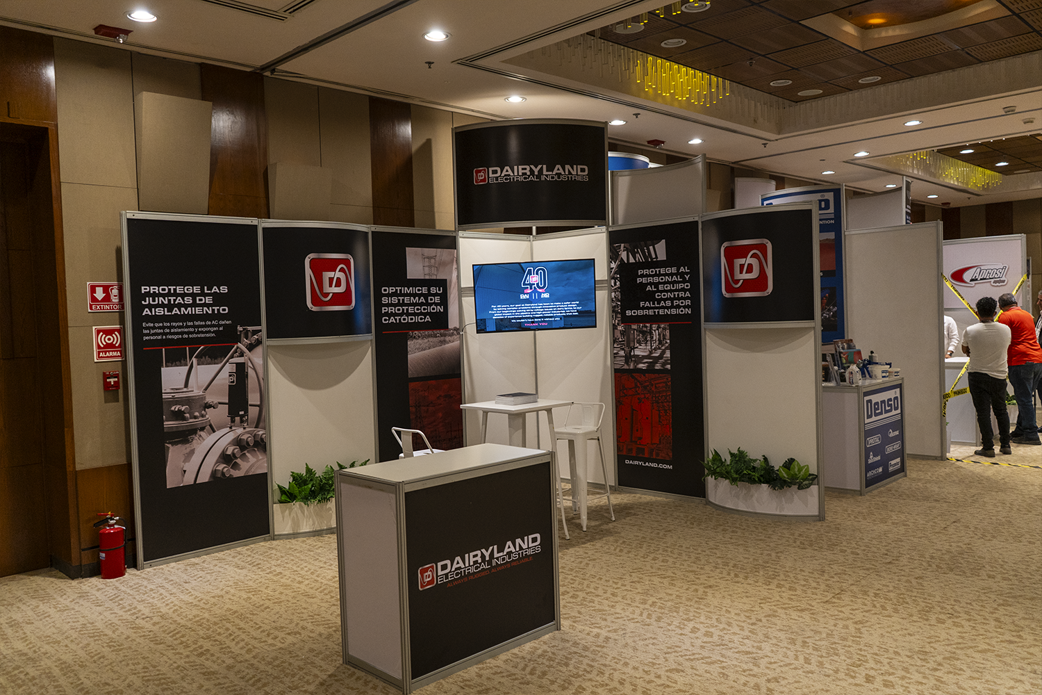 Stands de expositores IMCORRS 2023