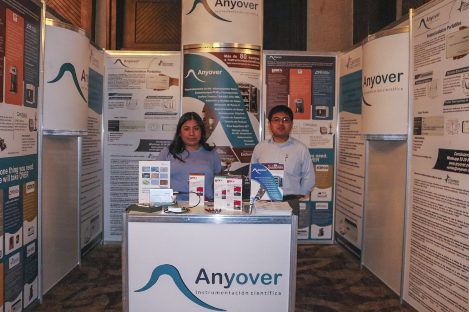 Área de exposición industrial en N-CORRS 2025