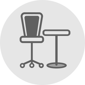 Icono de Mobiliario para eventos