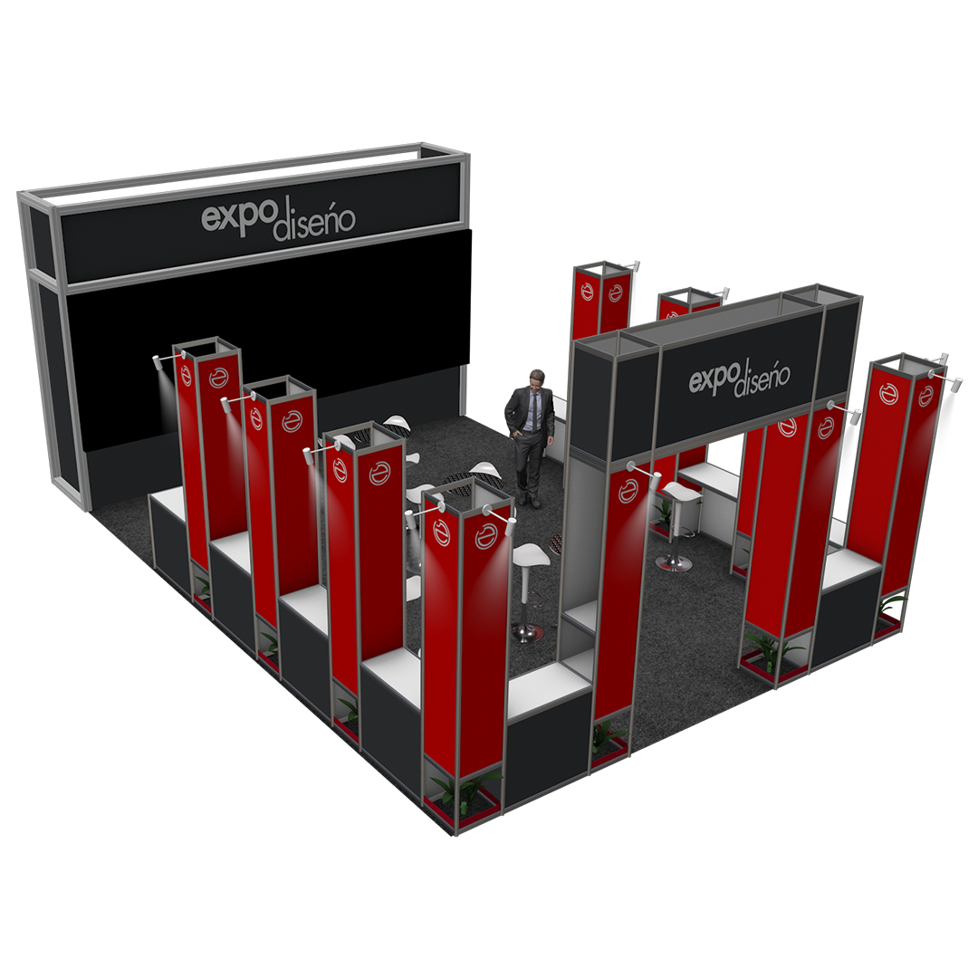 Stand Octanorm isla 6x9