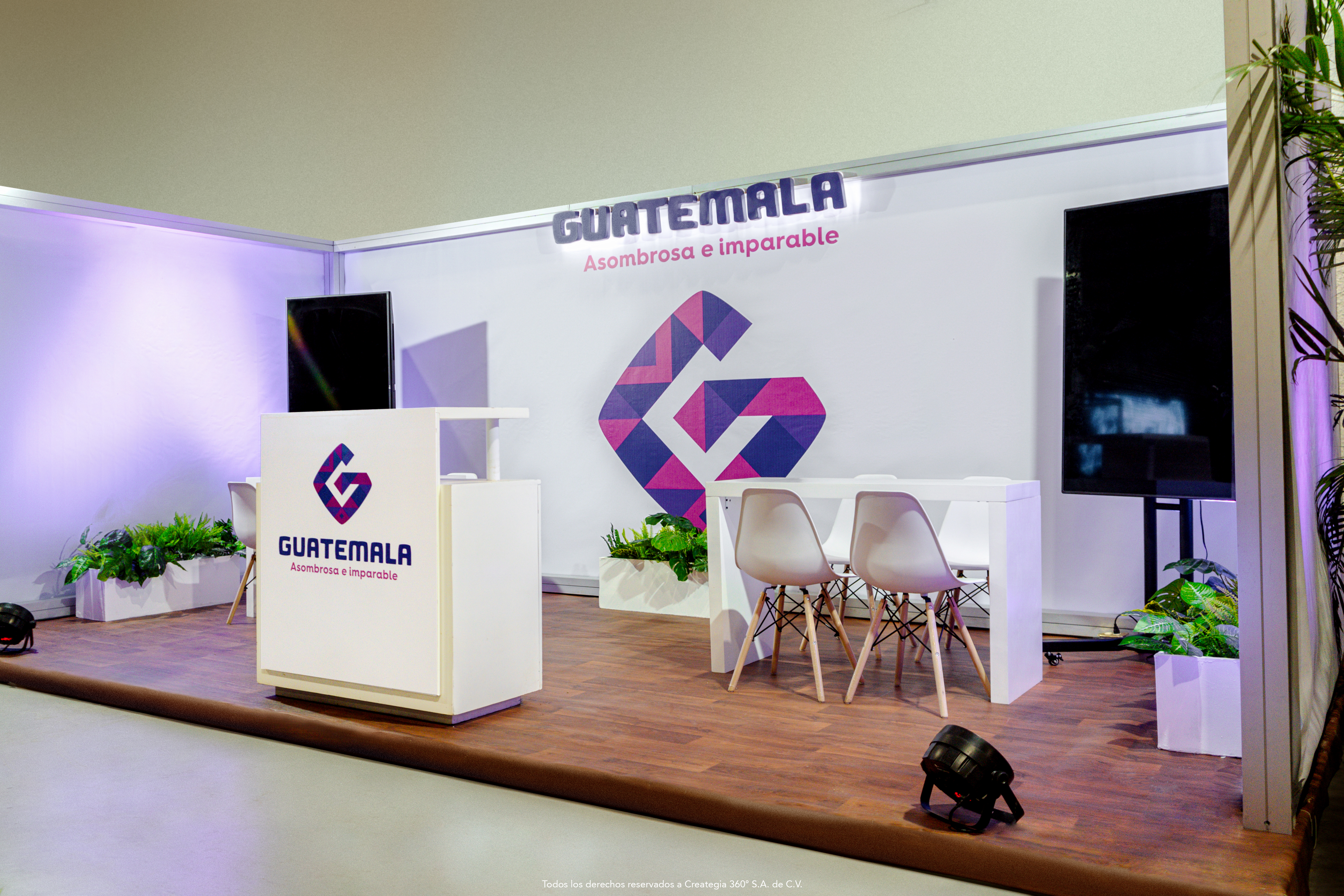 Stand institucional – Guatemala